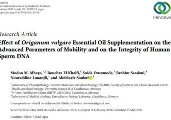 MSERM – Effect of Origanum vulgare Essential Oil Supplementation on the Advanced Parameters of Mobility and on the Integrity of Human Sperm DNA